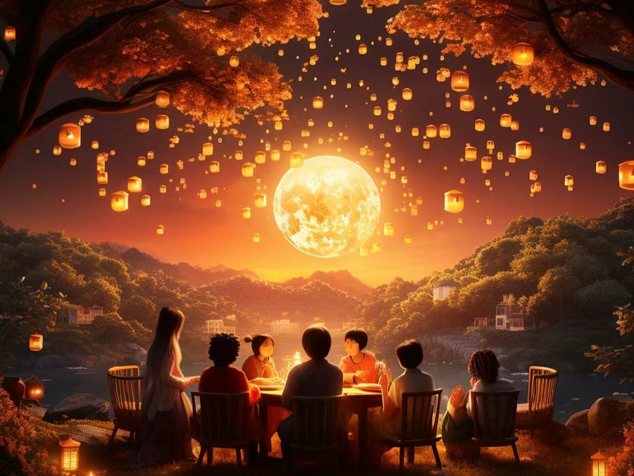 Enjoy the full moon Enjoy the full moon