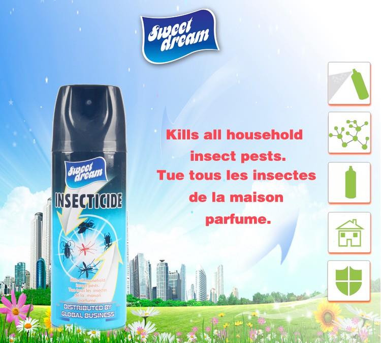 Insecticide aerosol spray