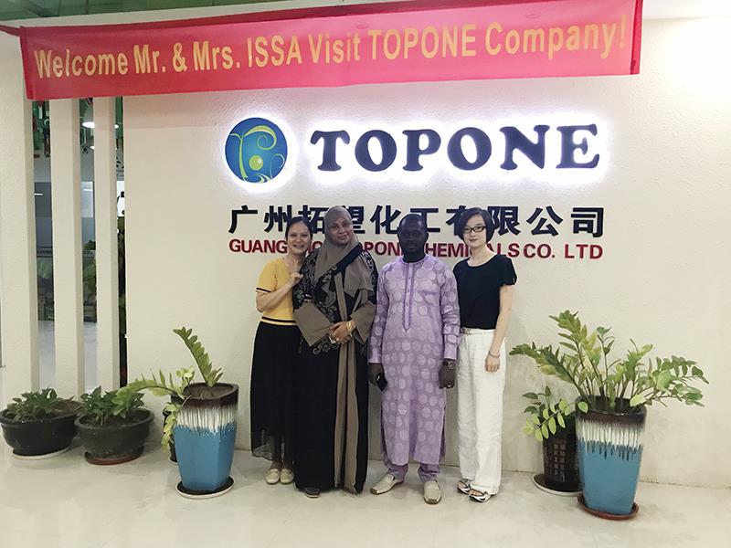 Welcome Our Client From Nigeria To Visit The Office Of GuangZhou TOPONE Company And Jinjiang Company.