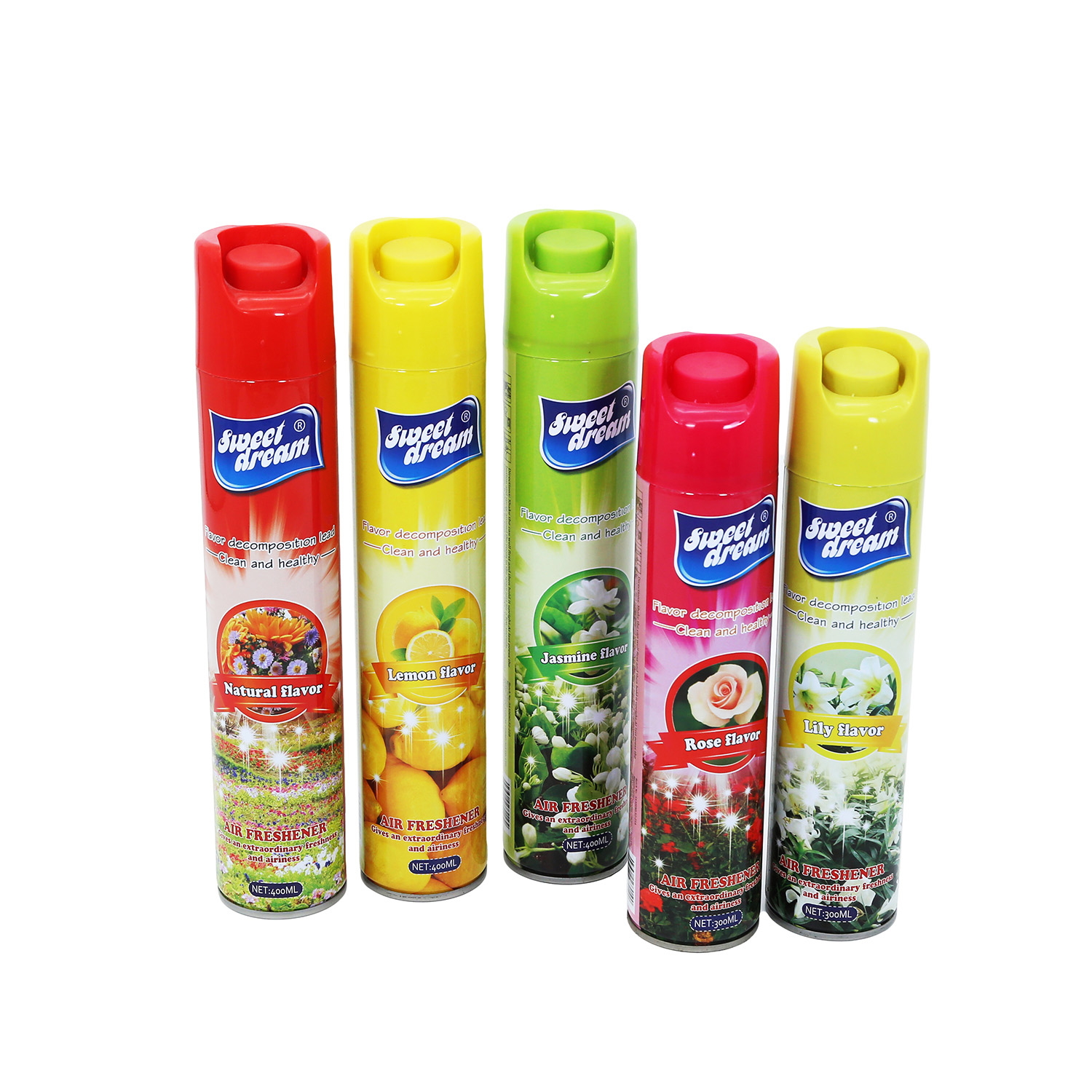 Jasmine Flavor Air Freshener Spray Bottle