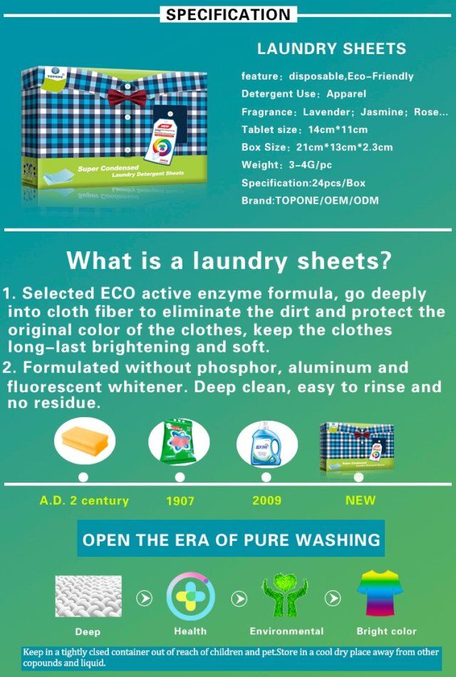 Laundry sheet