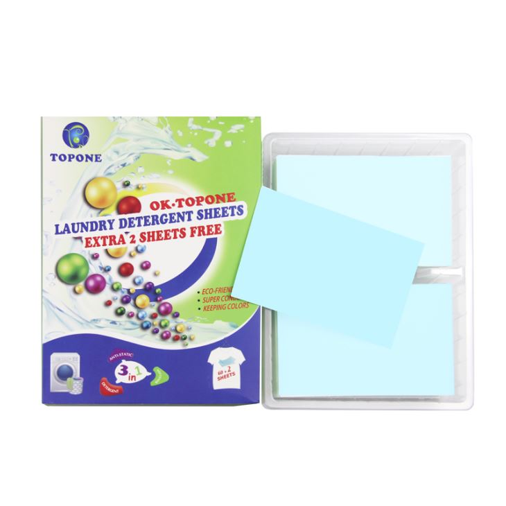 Scented Travel Laundry Detergent and Soap Sheets