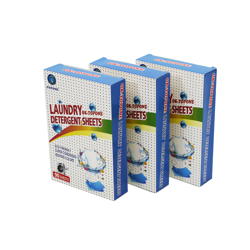 TOPONE Brand Novel Fashion Super Concentrated Laundry Sheet