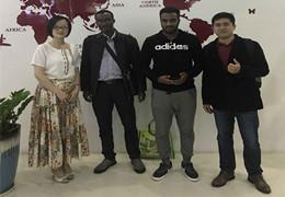Welcome Clients From Ethiopia Visit TOPONE Company