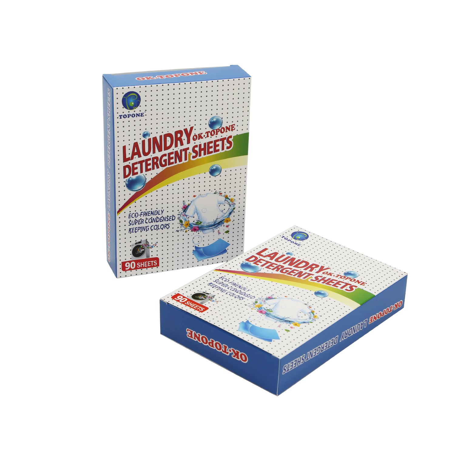 TOPONE Brand Novel Fashion Super Concentrated Laundry Sheet