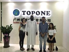 Welcome Clients From Sudan Visit Topone Company ---TOPONE NEWS