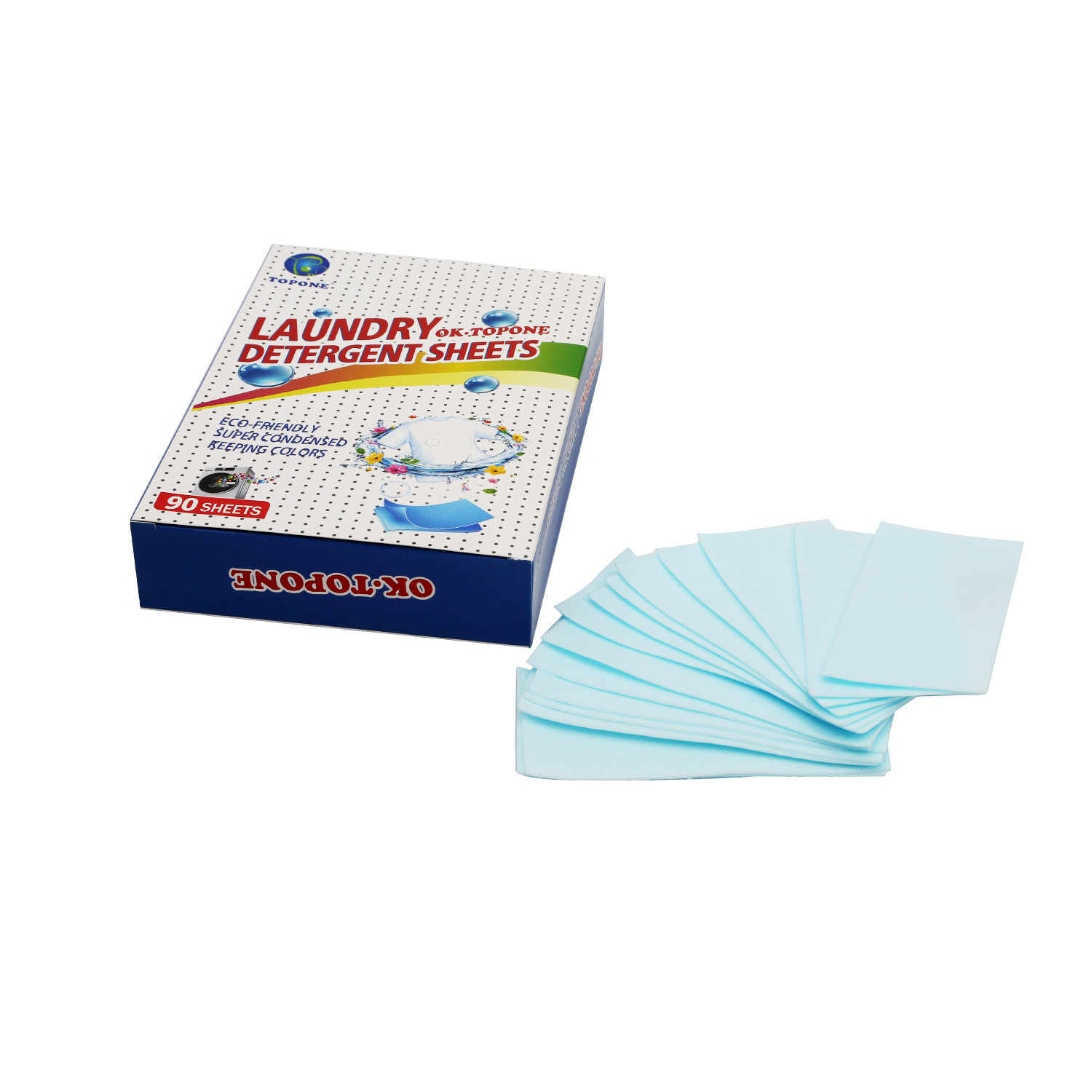 TOPONE Brand Novel Fashion Super Concentrated Laundry Sheet