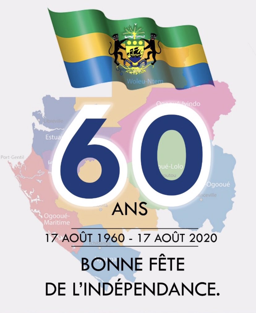 Happy Independence Day Gabon