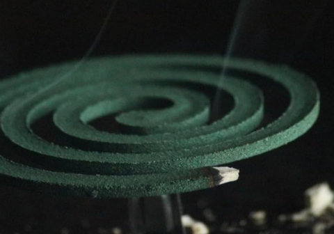 Low-Smoke Mosquito Repellent Coils for Indoor Night Use