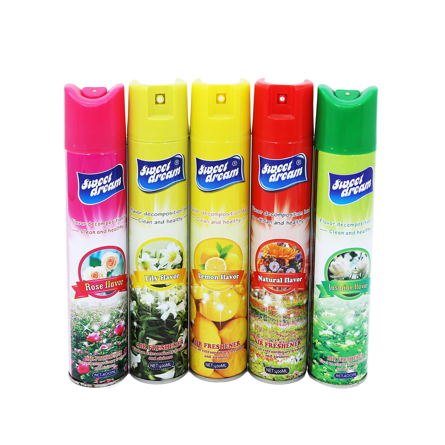 Jasmine Flavor Air Freshener Spray Bottle