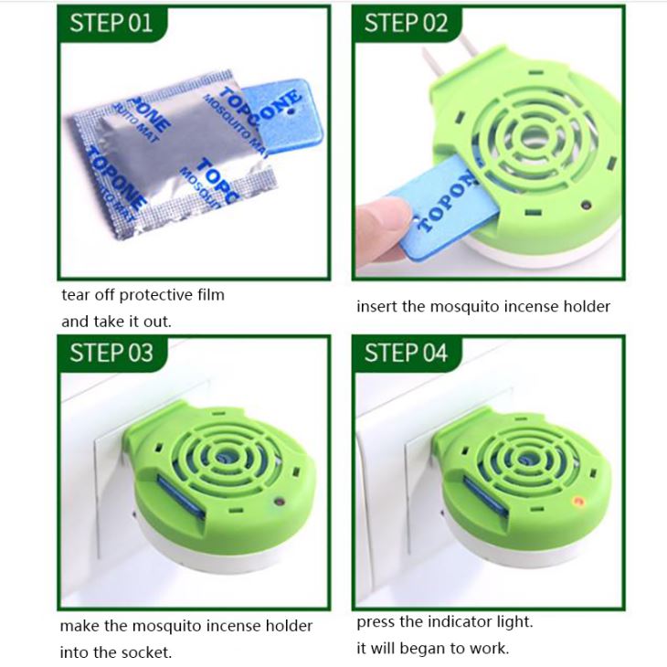TOPONE Effective Electric Mosquito Control Killer Mat